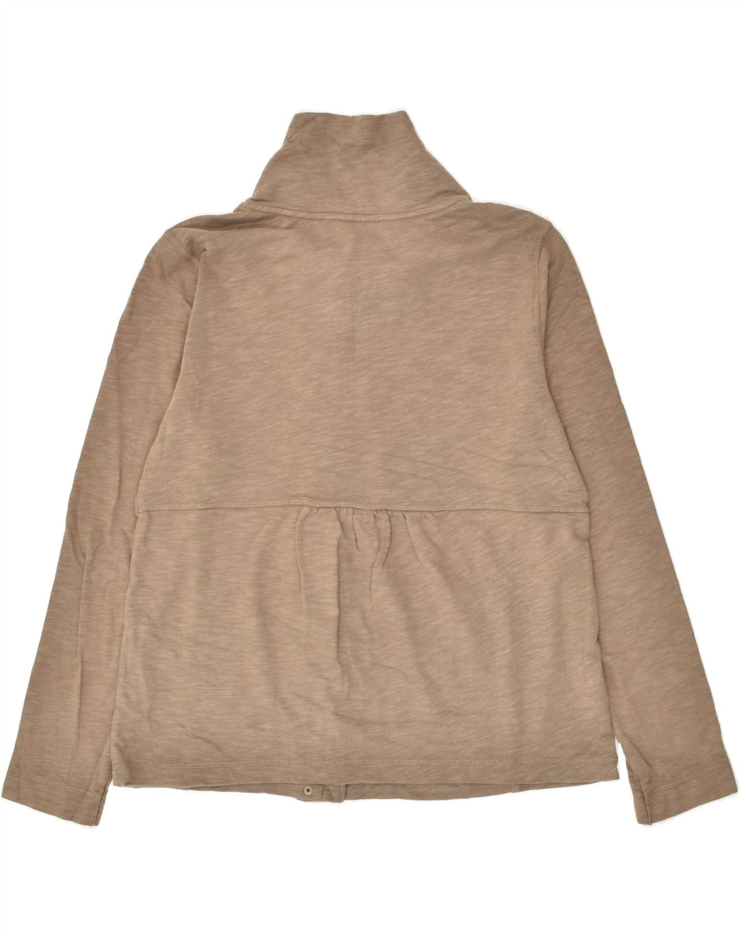 EDDIE BAUER Womens Cardigan Sweater UK 18 XL Grey Cotton | Vintage Eddie Bauer | Thrift | Second-Hand Eddie Bauer | Used Clothing | Messina Hembry 