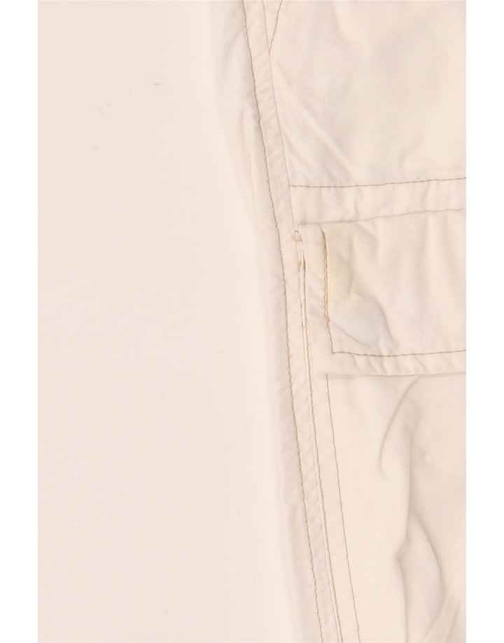 Bermuda cargo feminina Fordocks IT 44 médio W30 algodão branco