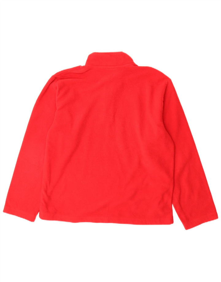 STARTER Suéter de lã para meninos com zíper e pescoço 15-16 anos 2XL poliéster vermelho