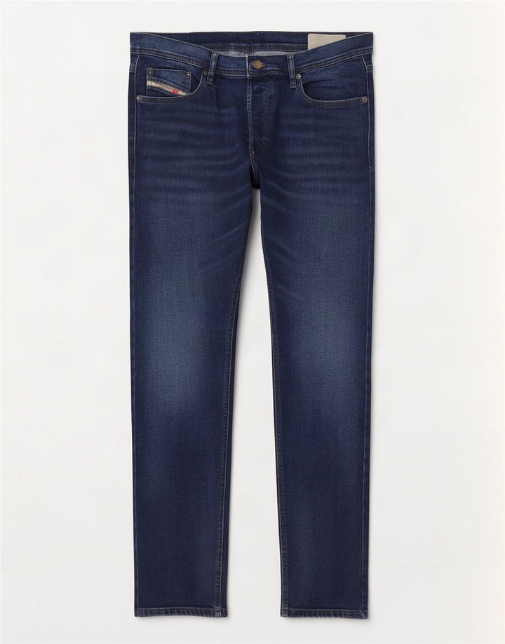 Diesel Mens Slim Jeans W34 L31 Azul Marinho Algodão