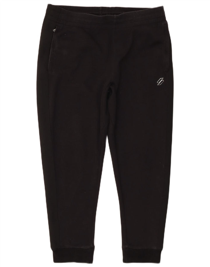 Calça de treino masculina SUPERDRY joggers grande preto