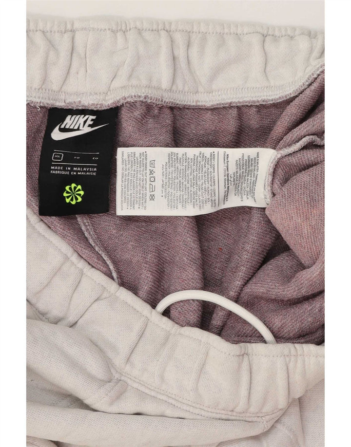 Shorts esportivos masculinos Nike XL cinza algodão