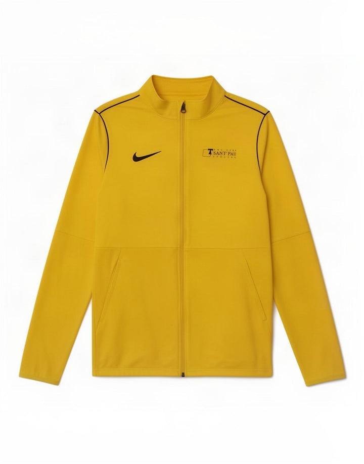 Nike Mens Tracksuit Top Jacket Pequeno Poliéster Amarelo