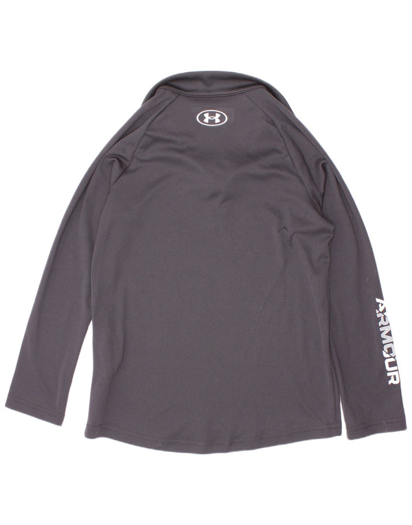 Under Armour Boys Graphic Pullover Treino Top 7-8 Anos Pequeno Preto