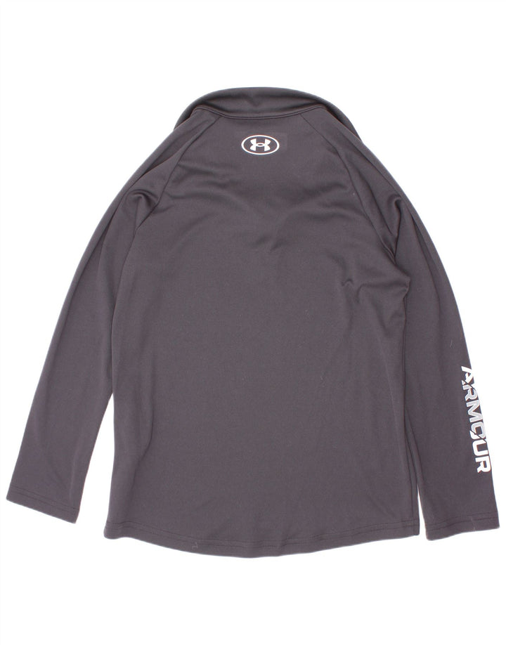 Under Armour Boys Graphic Pullover Treino Top 7-8 Anos Pequeno Preto