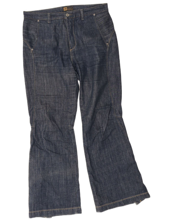 Big Star Girls Bootcut Jeans 15-16 Anos W32 L29 Azul Algodão