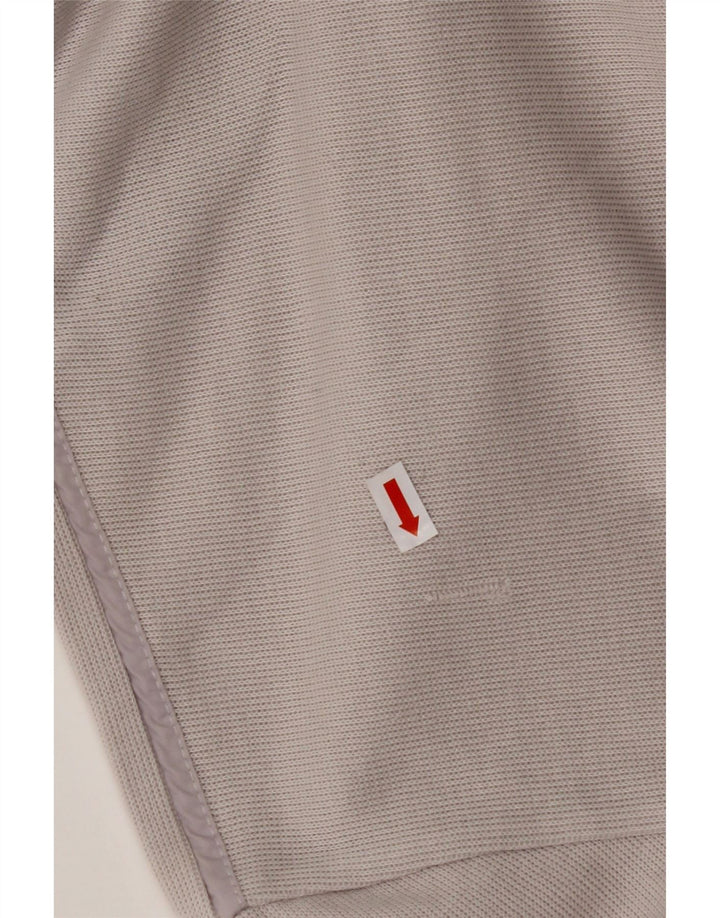 HUGO BOSS Top masculino de manga comprida XL off white algodão colorblock