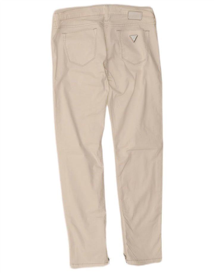 Calça jeans feminina Guess Beverly Skinny W28 L28 branca