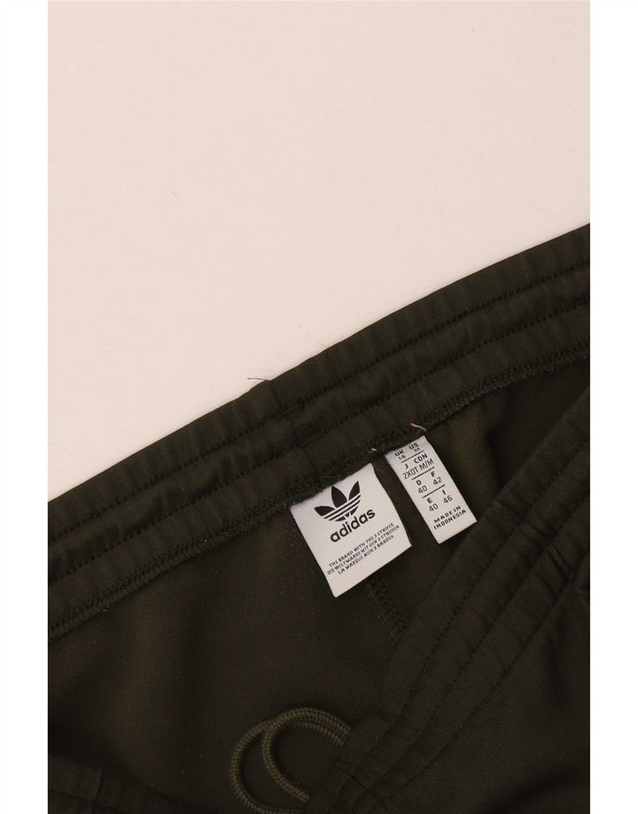 Calças de treino femininas Adidas UK 14 grandes verdes