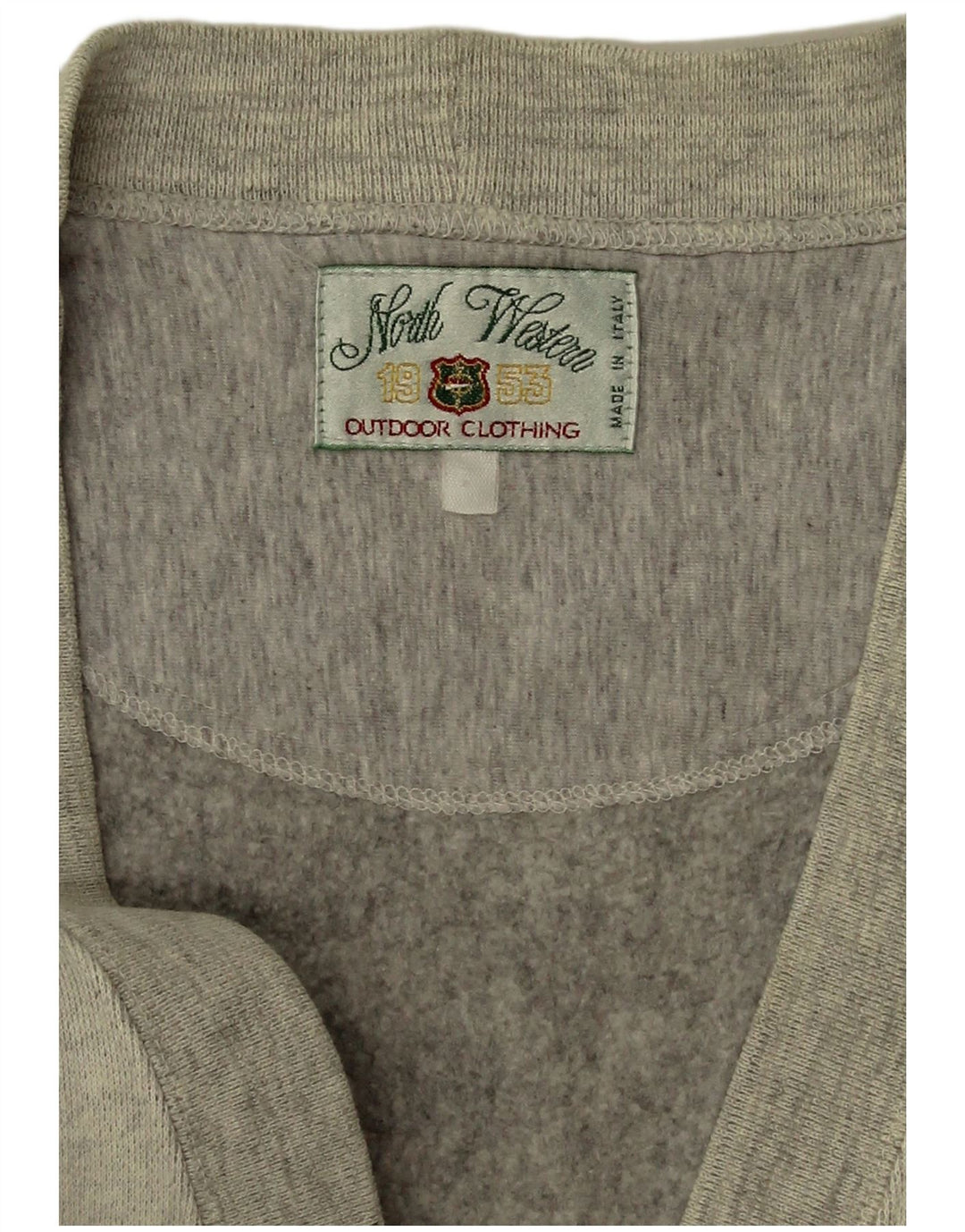 Suéter cardigã masculino North Western XL cinza