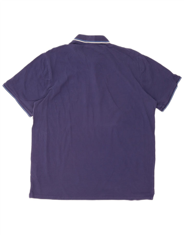 Camisa polo masculina CHAMPION 4XL algodão azul marinho