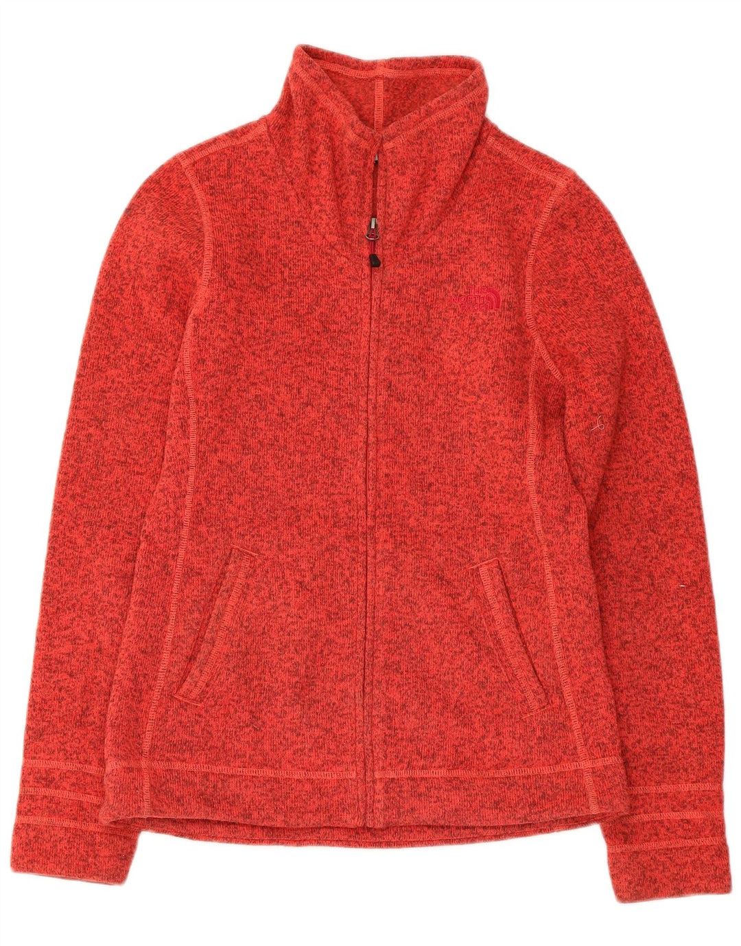 Jaqueta de treino feminina The North Face UK 10 pequena vermelha manchada