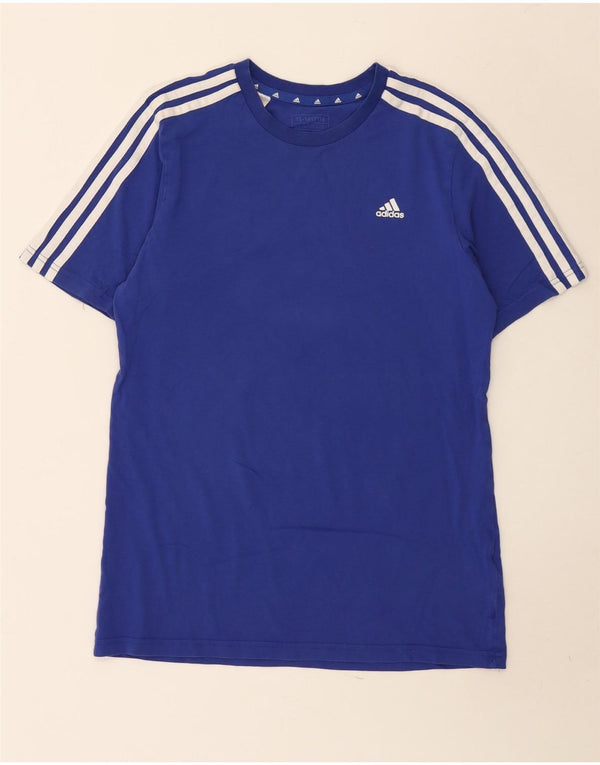 Top Adidas Menino 15-16 Anos Azul Algodão