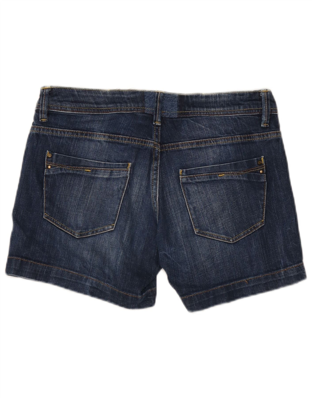 Shorts jeans feminino vintage W32 grande algodão azul