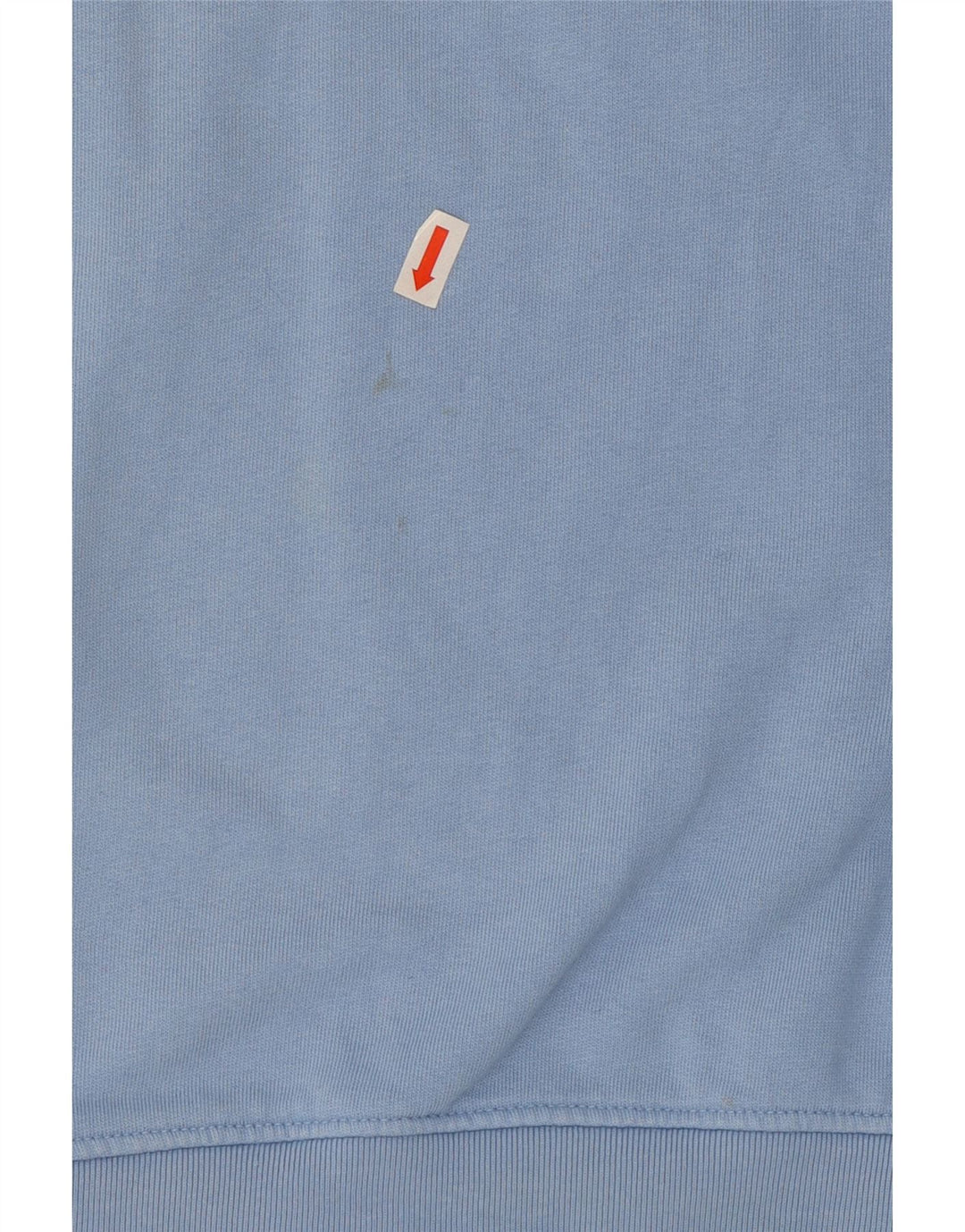 Crew Clothing Mens Moletom Jumper Grande Algodão Azul
