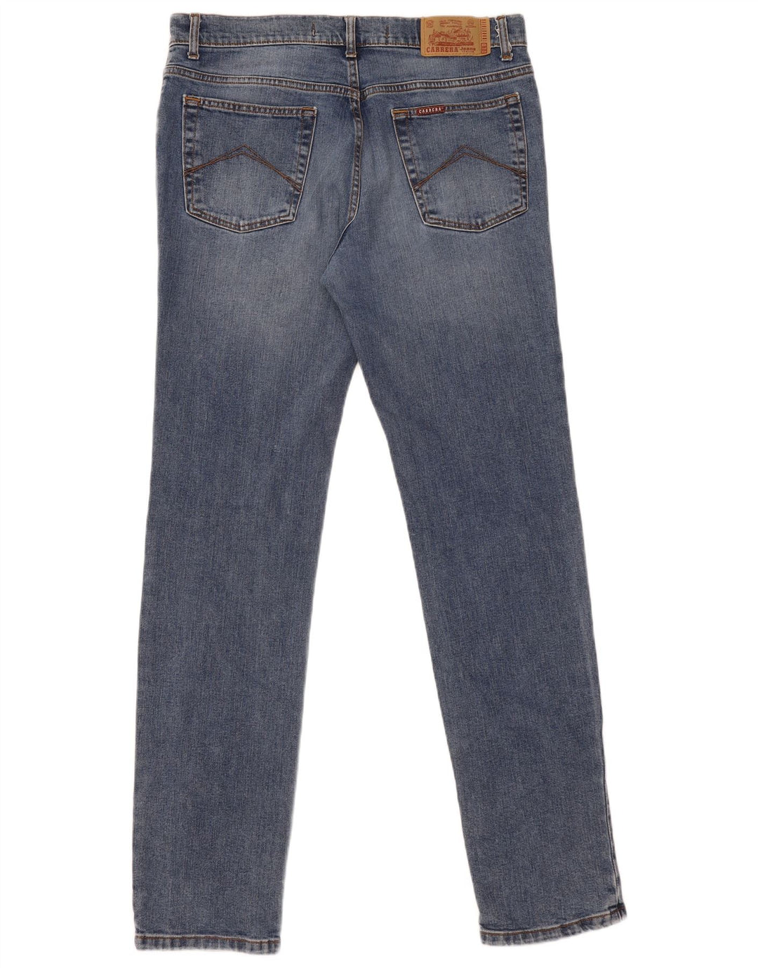Carrera Masculino 700 Straight Jeans W35 L35 Azul Algodão