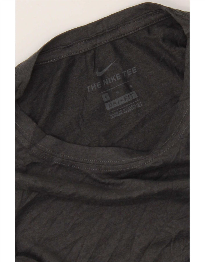 Camiseta Nike Masculina Dri Fit Top Grande Cinza