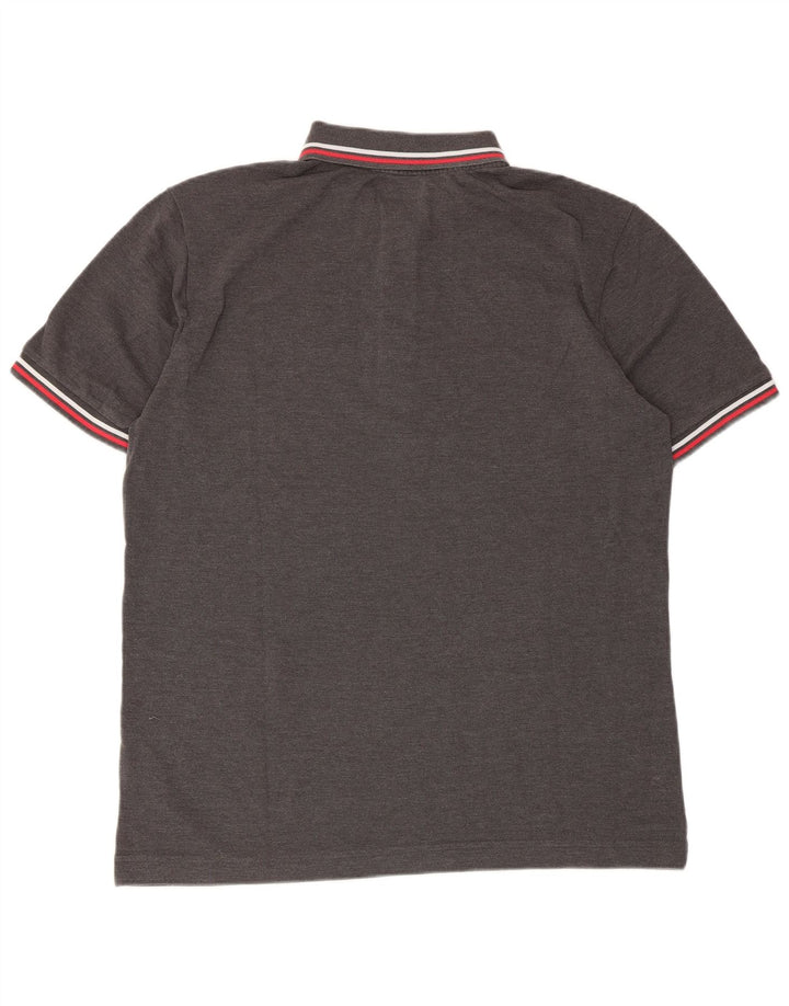 Camisa polo masculina KAPPA grande cinza