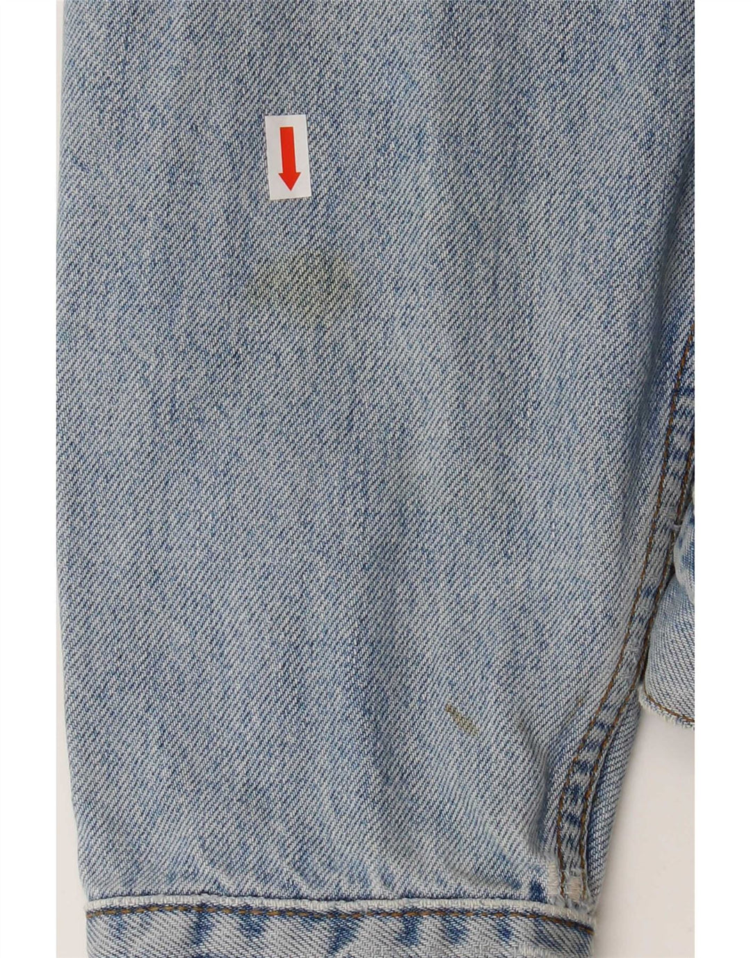 Jaqueta jeans masculina Levi's 70503 UK 38 algodão azul médio