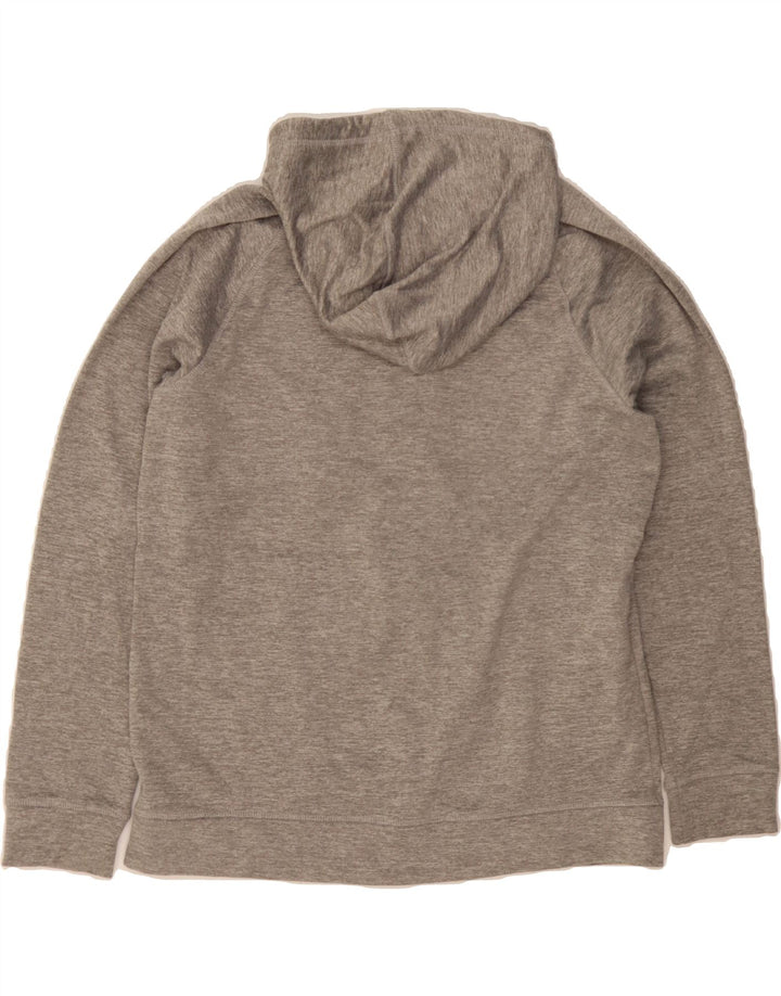 EDDIE BAUER Mens Zip Hoodie Sweater Medium Grey Polyester Vintage Eddie Bauer and Second-Hand Eddie Bauer from Messina Hembry 
