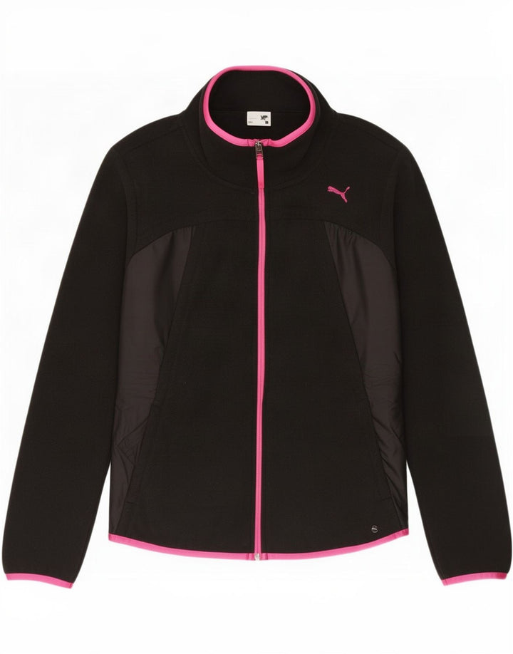 Jaqueta de lã feminina Puma UK 12 poliéster preto médio