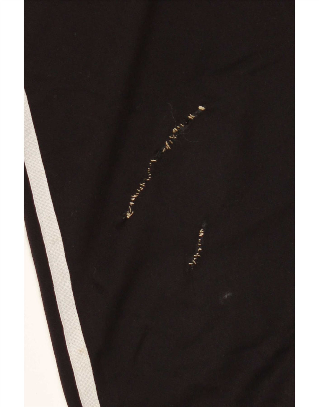 Adidas Mens Tracksuit Top Jacket UK 34/36 Pequeno Poliéster Preto