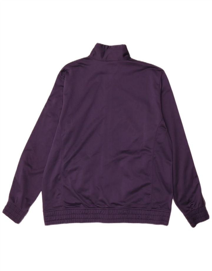 Champion Womens Tracksuit Top Jacket UK 18 XL Roxo