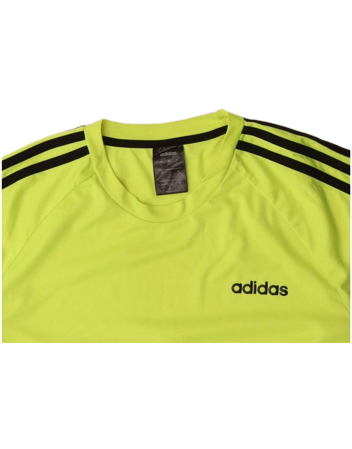 Camiseta Adidas Masculina Climalite Top Verde Médio Poliéster