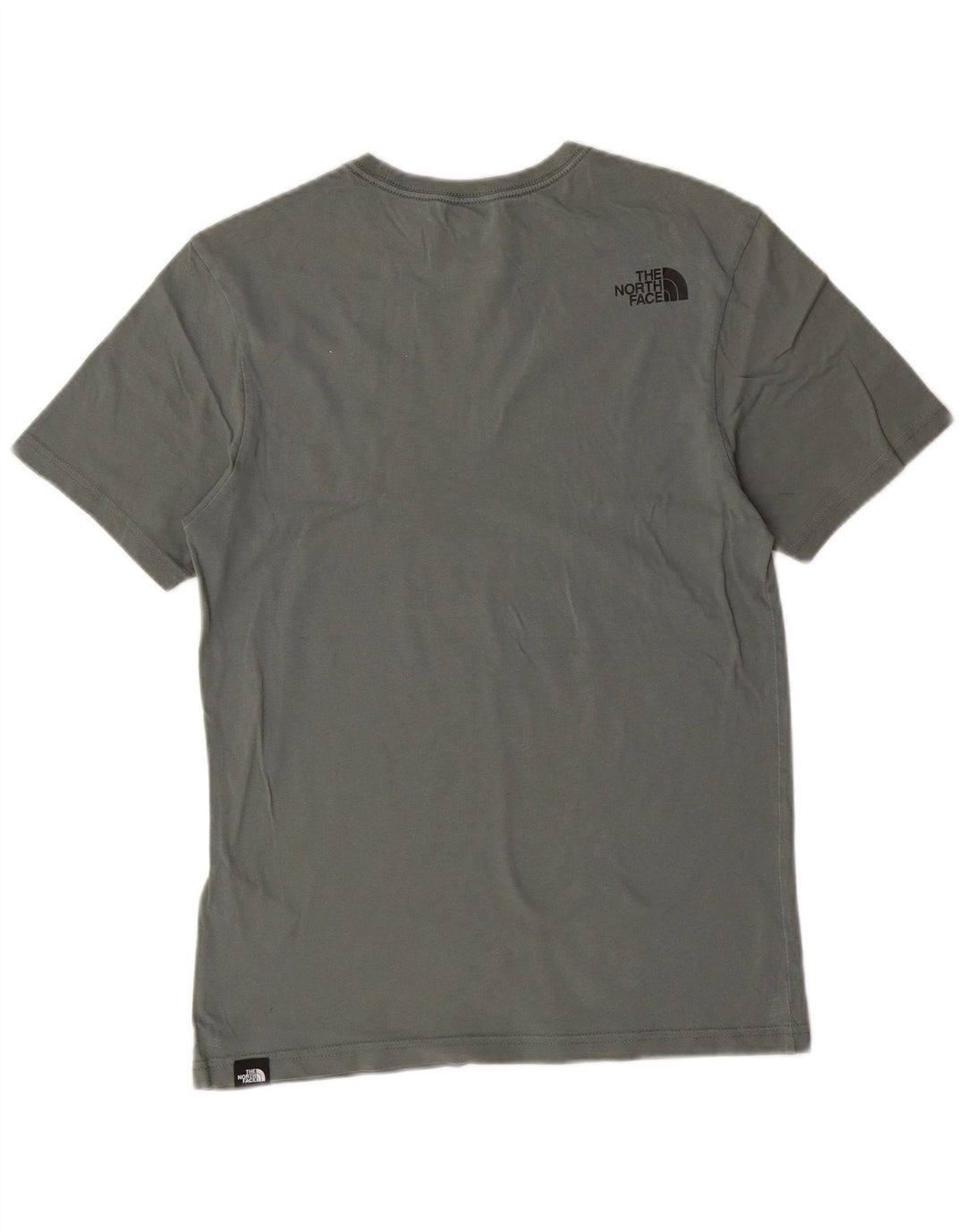 THE NORTH FACE Mens Camiseta Top XS Algodão Verde