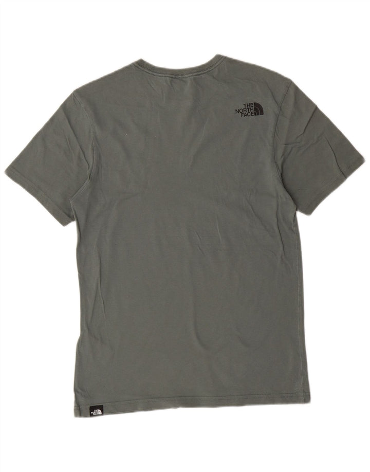 THE NORTH FACE Mens Camiseta Top XS Algodão Verde