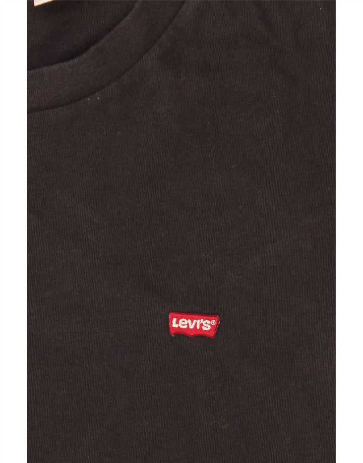 Camiseta masculina Levi's Top 2XL algodão preto