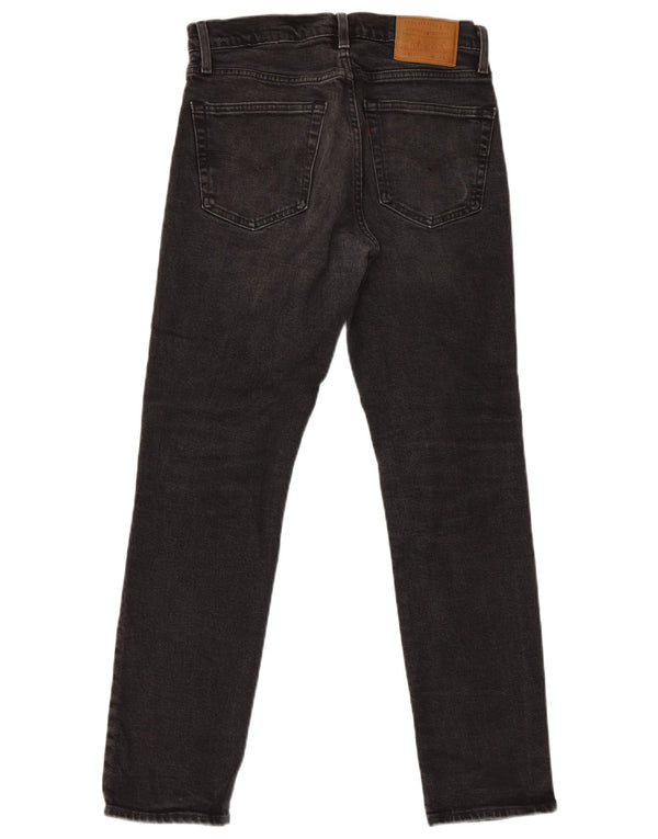 Levi's Mens Slim Jeans W30 L30 Algodão Preto