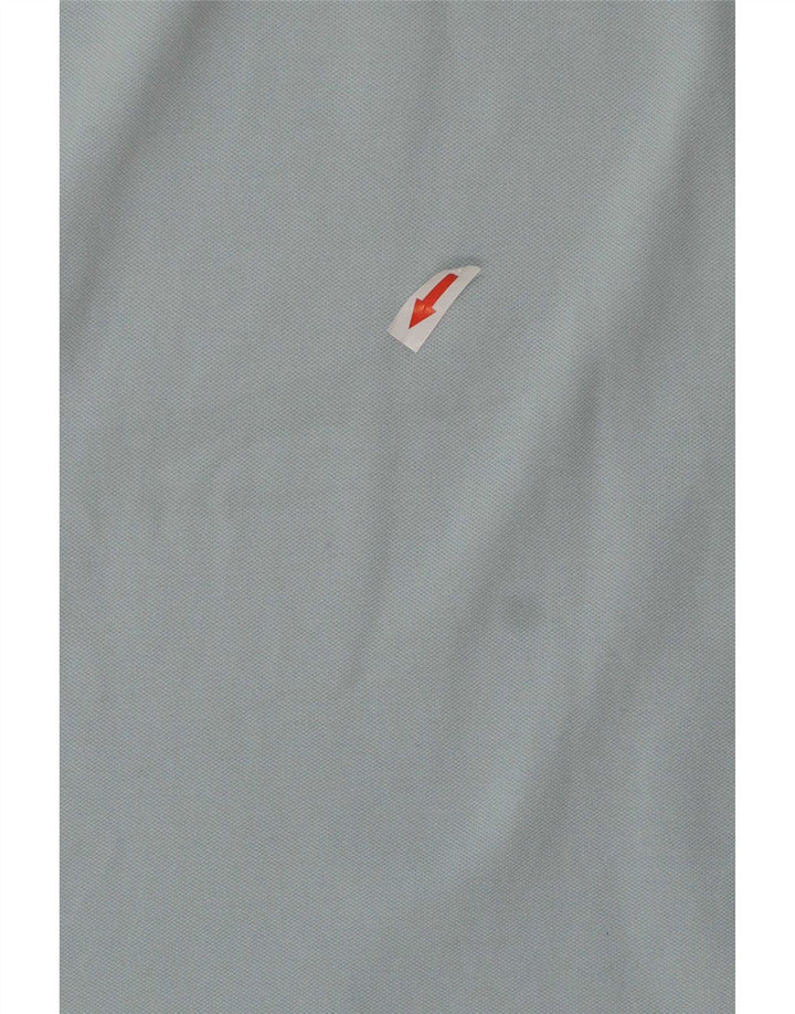 Camiseta masculina Liu Jo top grande algodão azul