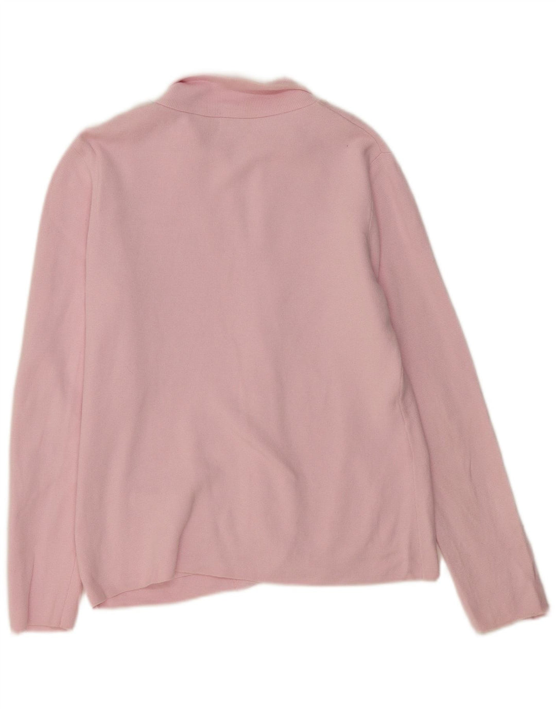 Suéter cardigã feminino grande J. CREW Reino Unido 10 pequeno rosa