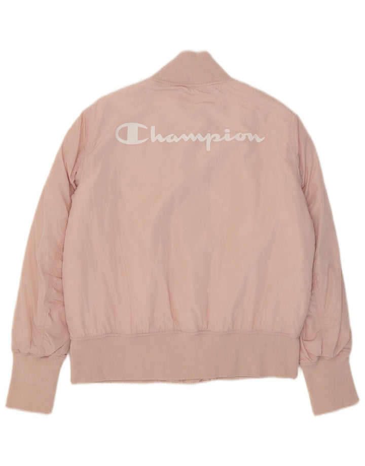 Jaqueta bomber feminina Champion IT 46 grande poliéster rosa