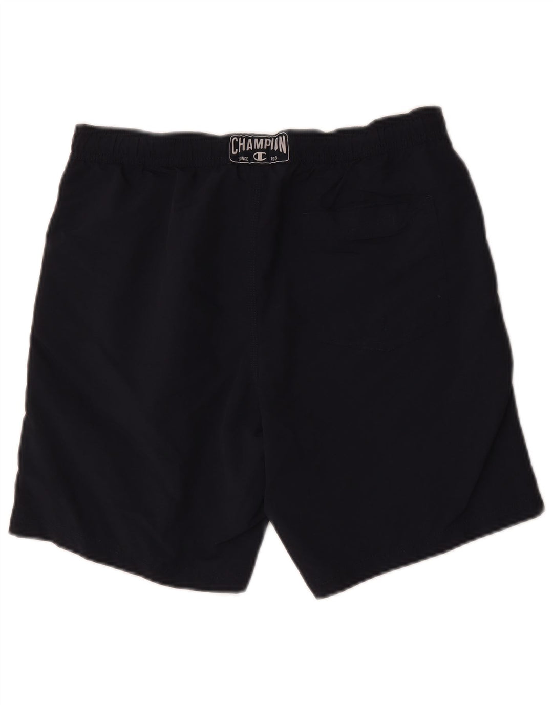 Shorts de natação masculino Champion Graphic azul marinho médio poliéster