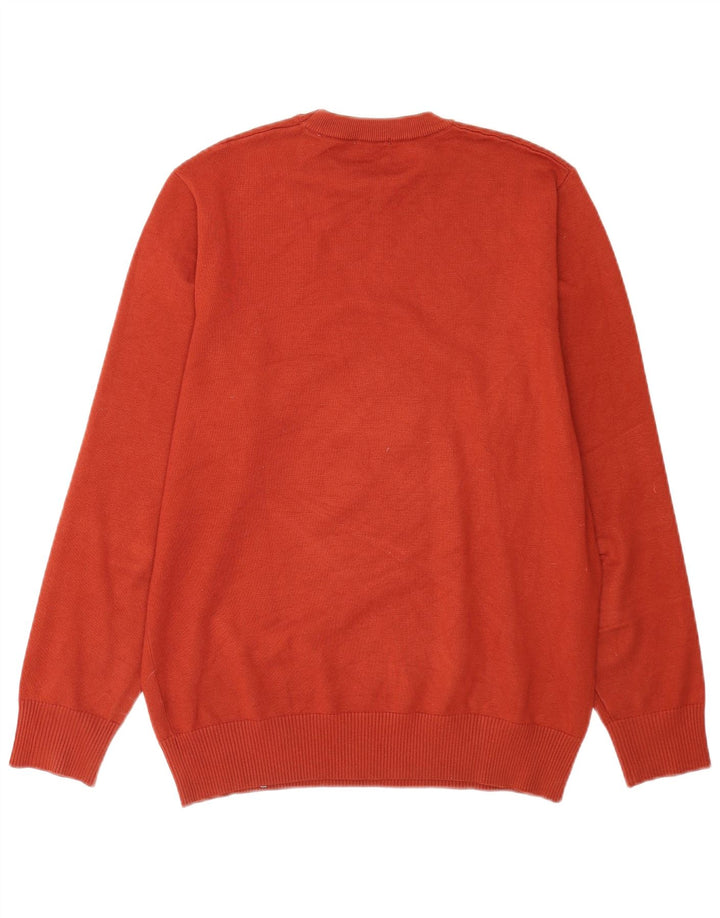 Suéter masculino Rifle com gola redonda XL viscose laranja