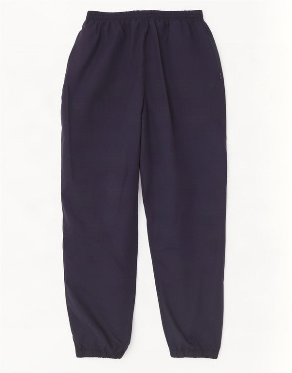 Calça de treino masculina Asics Joggers grande poliéster azul marinho