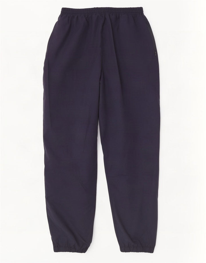 Calça de treino masculina Asics Joggers grande poliéster azul marinho