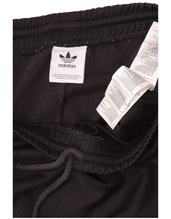 Adidas masculino gráfico calças de treino joggers médio preto colorblock