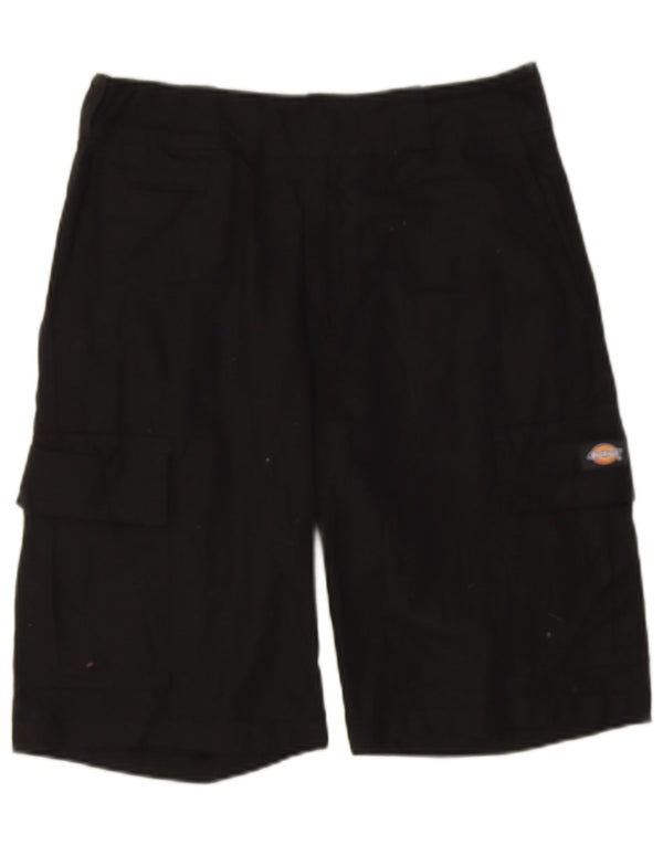 Shorts cargo masculino Dickies W28 pequeno algodão preto