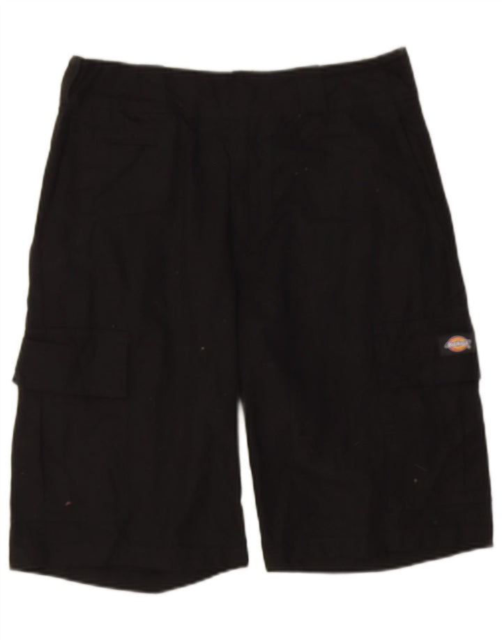 Shorts cargo masculino Dickies W28 pequeno algodão preto