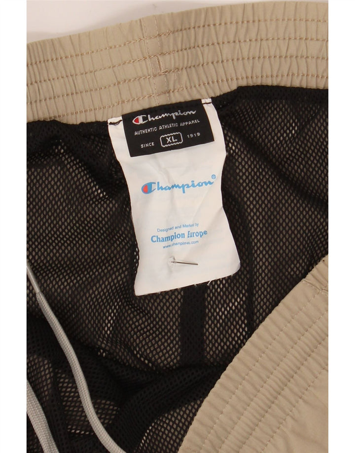 Calça de treino masculina Champion XL bege poliéster