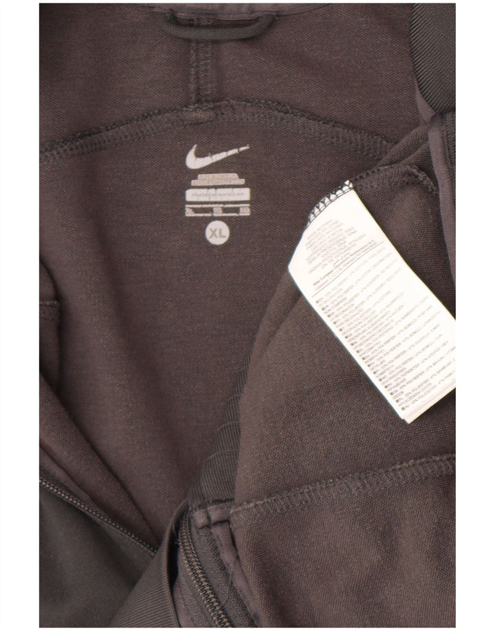 Nike Mens Tracksuit Top Jacket XL Cinza Colourblock Poliéster