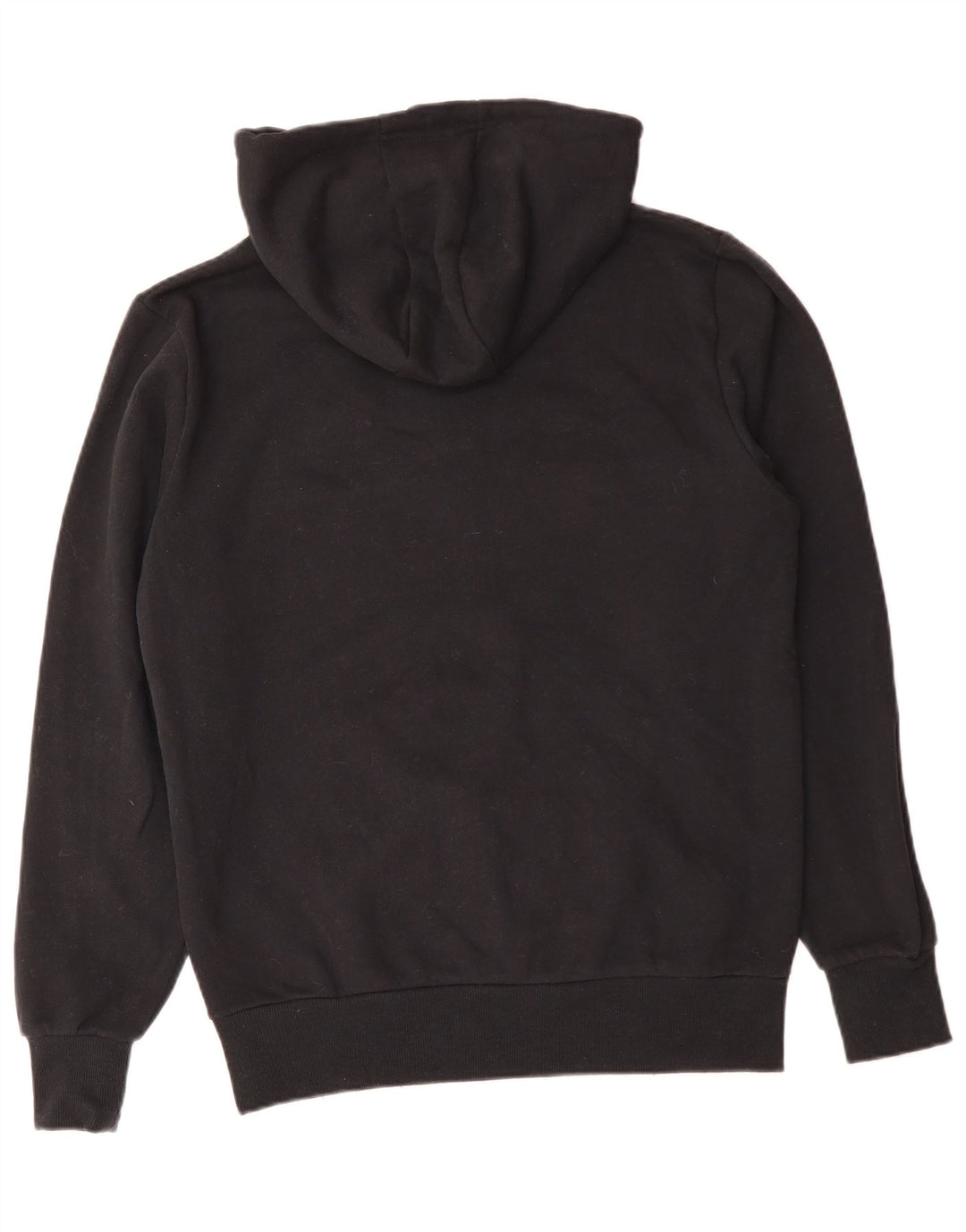 Suéter masculino ELLESSE com capuz e zíper, médio, preto, algodão
