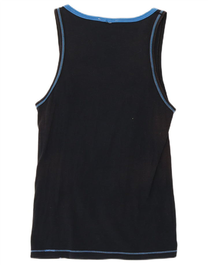 Colete masculino Bikkembergs pequeno azul marinho