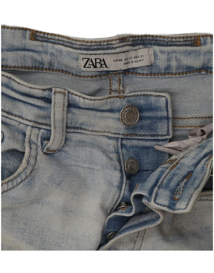 Calça jeans skinny masculina Zara EU 40 médio W31 L29 azul