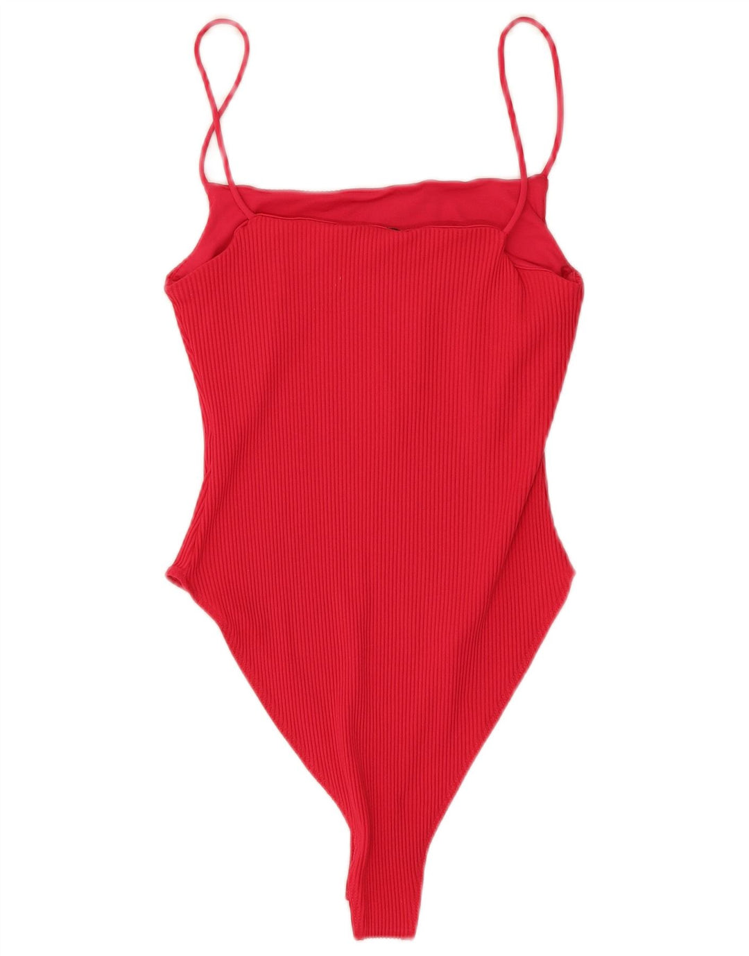 Body feminino Zara UK 12 poliamida vermelha média