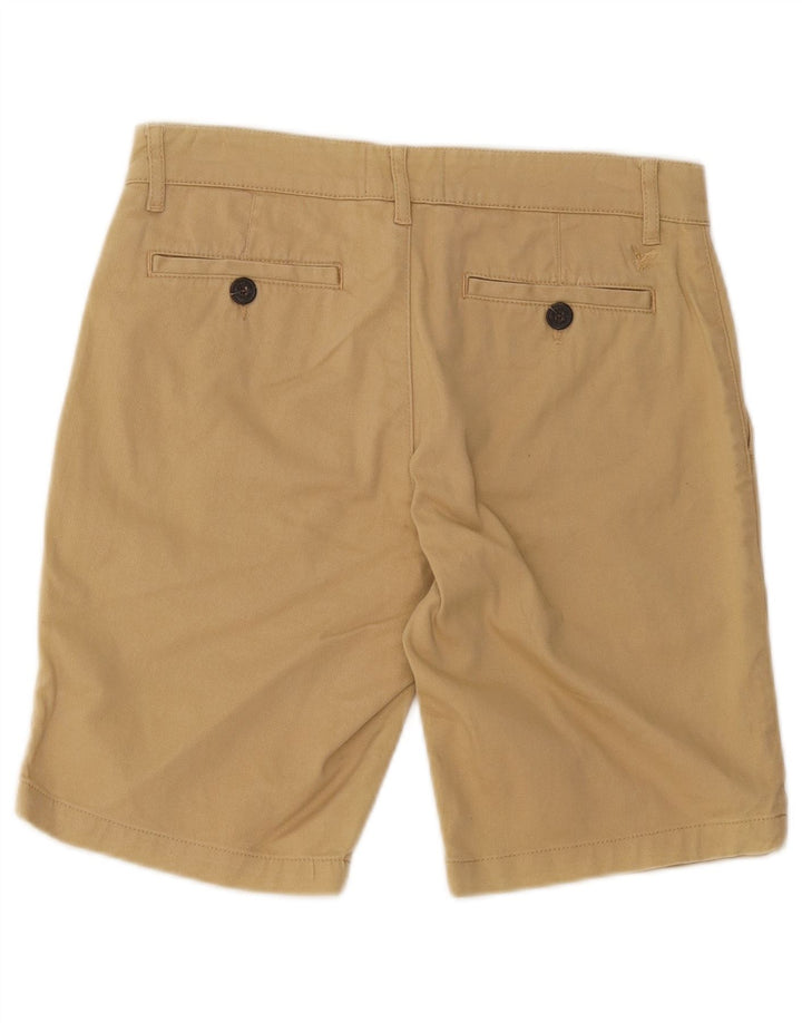 Lyle & Scott Mens Chino Shorts W30 Algodão Bege Médio