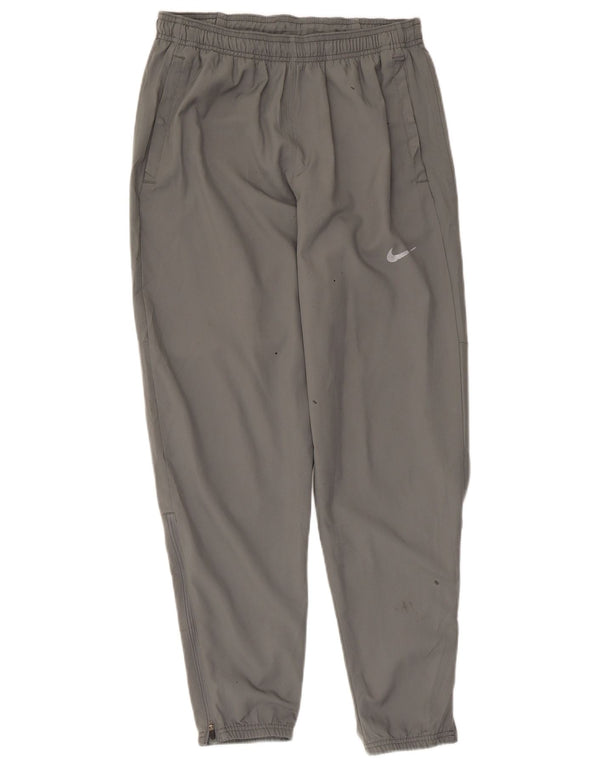 Nike Mens Dri Fit Calças de treino Joggers Pequeno Cinza Poliéster